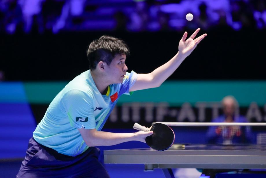 [图]乒乓球亚洲杯：林诗栋3-0完胜 小组赛首战告捷